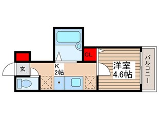 グランメゾン松戸の物件間取画像